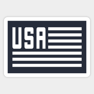 USA flag 4th of July T-Shirt Magnet